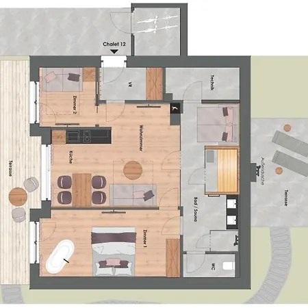 Premium Chalets By Zaglgut, Zell Am See-Kaprun - Wellness & Infinity Pool, Air Conditioning, Panoramic Views & Summer Card Included * Kaprun