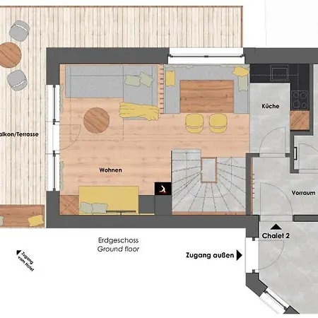 Village Zaglgut, Air-conditioned With Fantastic Panoramic Views, Wellness & Summer Card Included